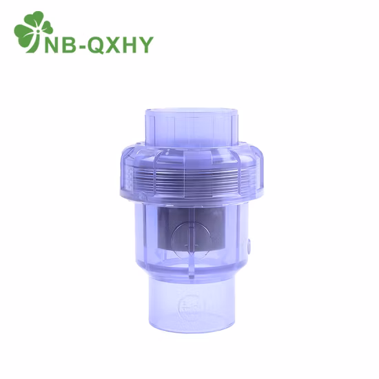 PVC Transparent Check Valve for Water
