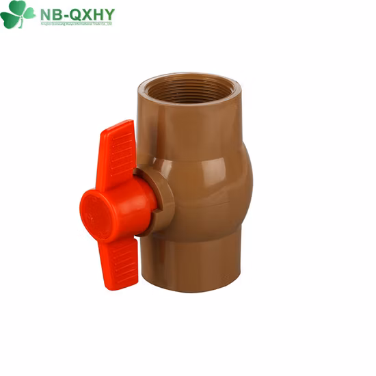 UPVC/PVC Compact Round Ball Valve
