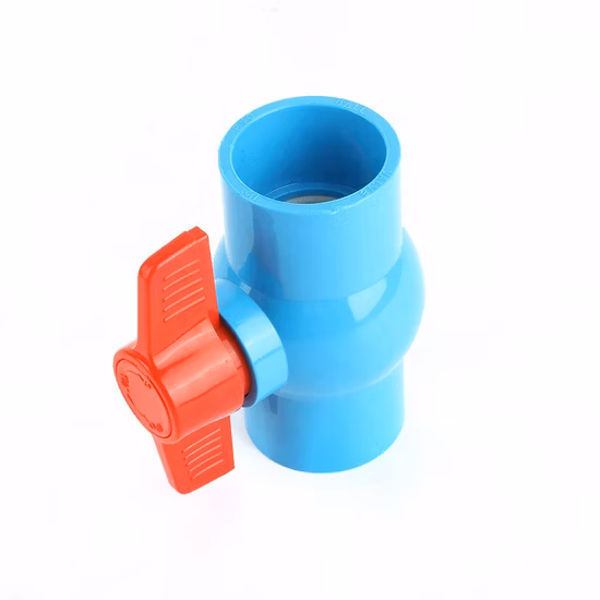 UPVC Manufacturers Pipe Compact Ball Valve for Water Supply